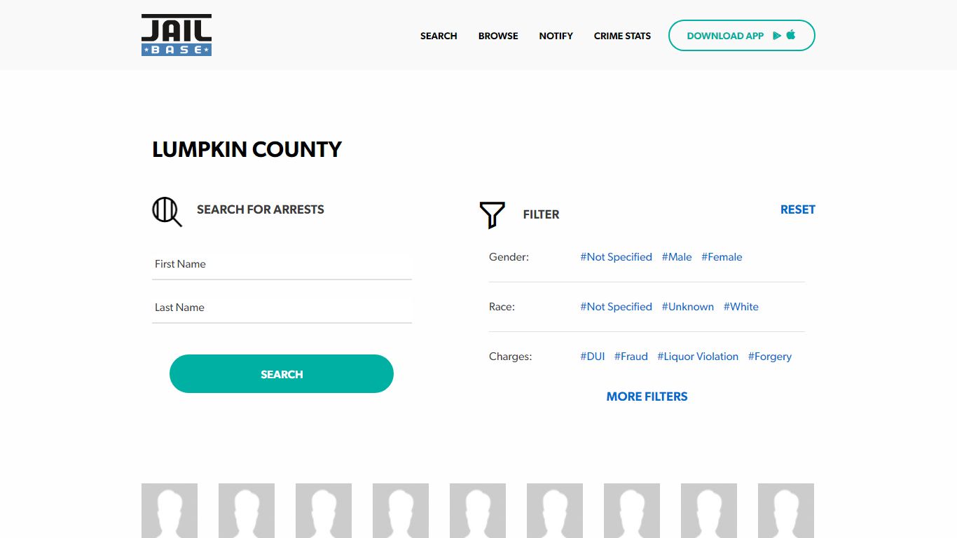 Lumpkin County Jail Inmate Search and Mugshots | JailBase