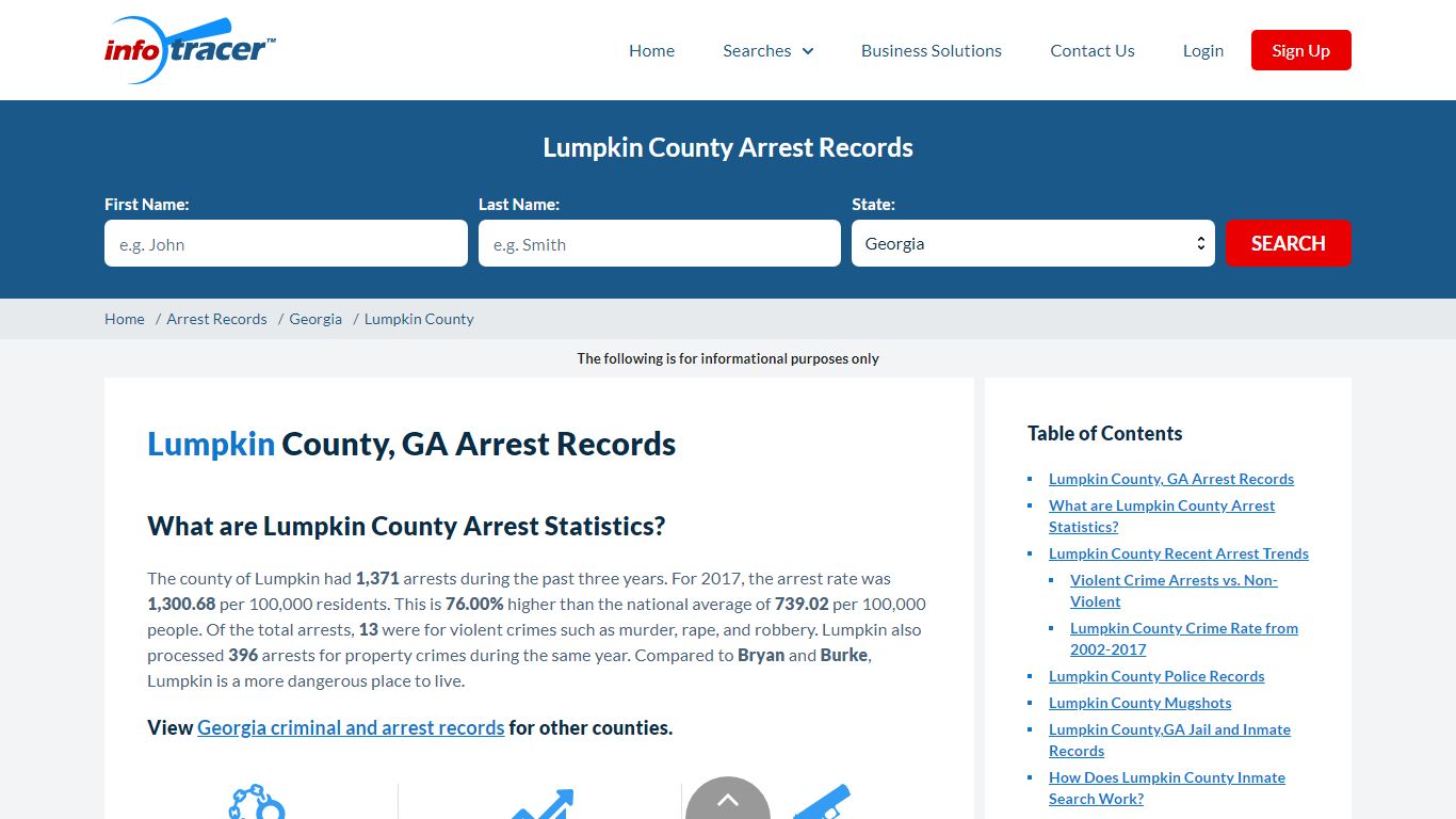 Lumpkin County, GA Arrests, Mugshots & Jail Records - InfoTracer